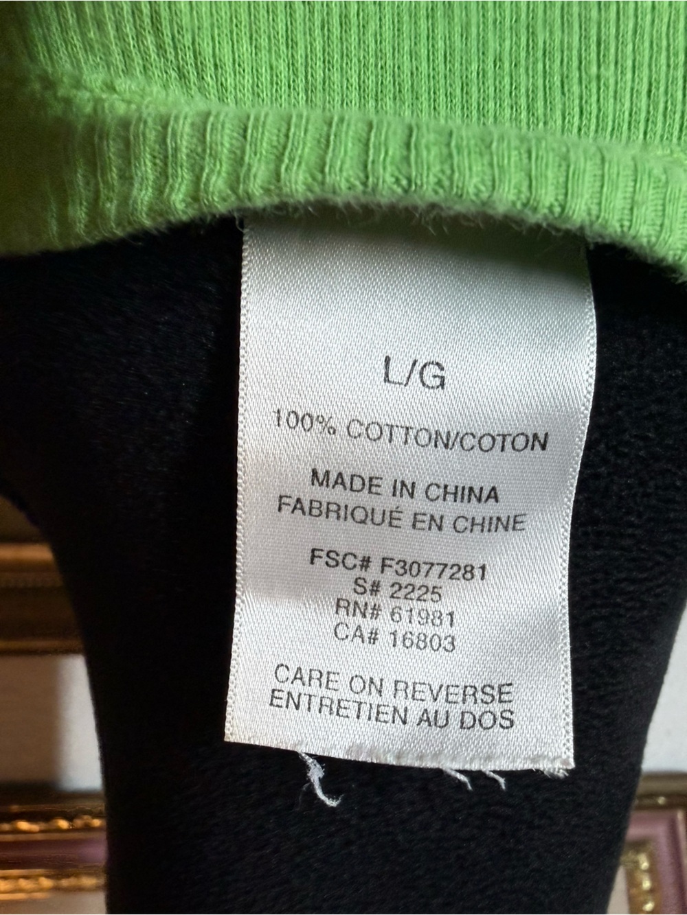 Vintage Y2K Lime Green & Yellow Layered Henley Top •Size L• - Picture 7 of 8